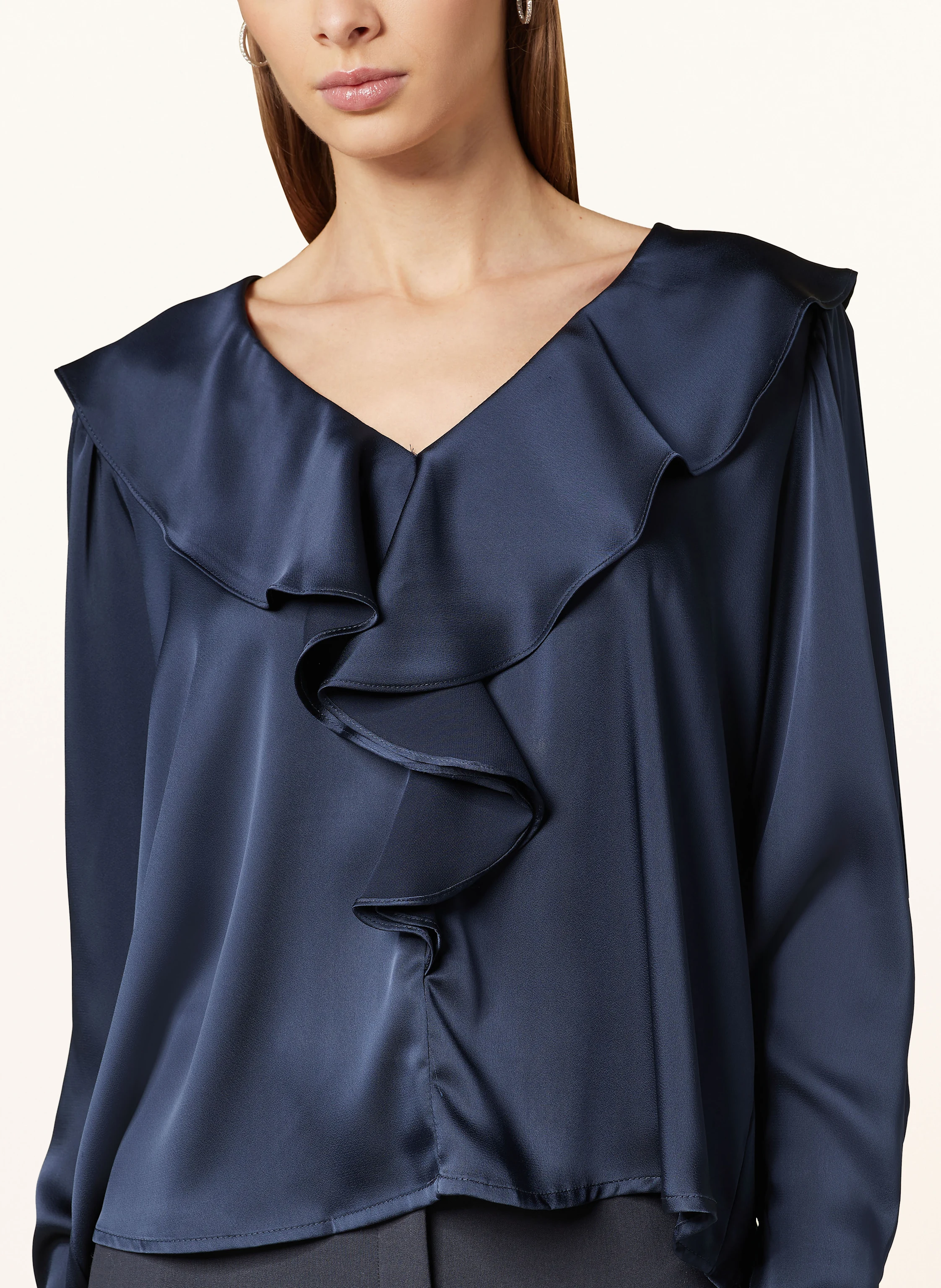 NEO NOIR Blusenshirt SANDIE mit Volants