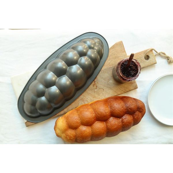 Moule à brioche tressée Patisse, Longueur 28 cm