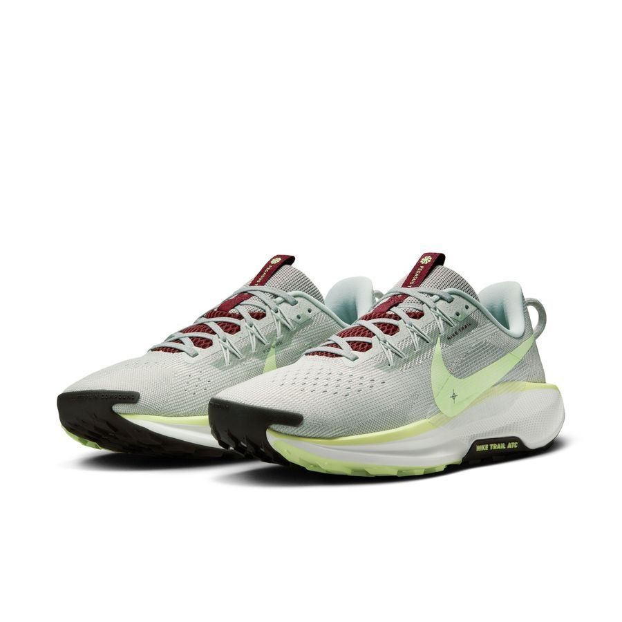 Nike Chaussures de Running Pegasus Trail 5 - Argenté/Jaune Fluo