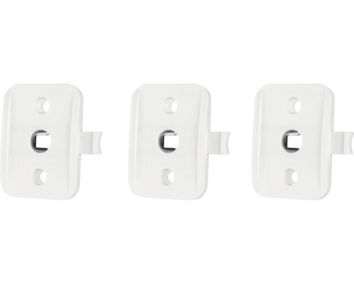 raamslot reer WinLock wit kunststof 3-pack