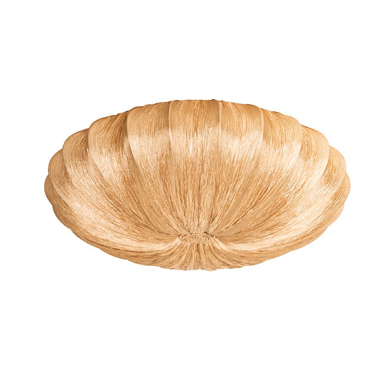 Japandi plafondlamp beige 60cm 5-lichts - Plu