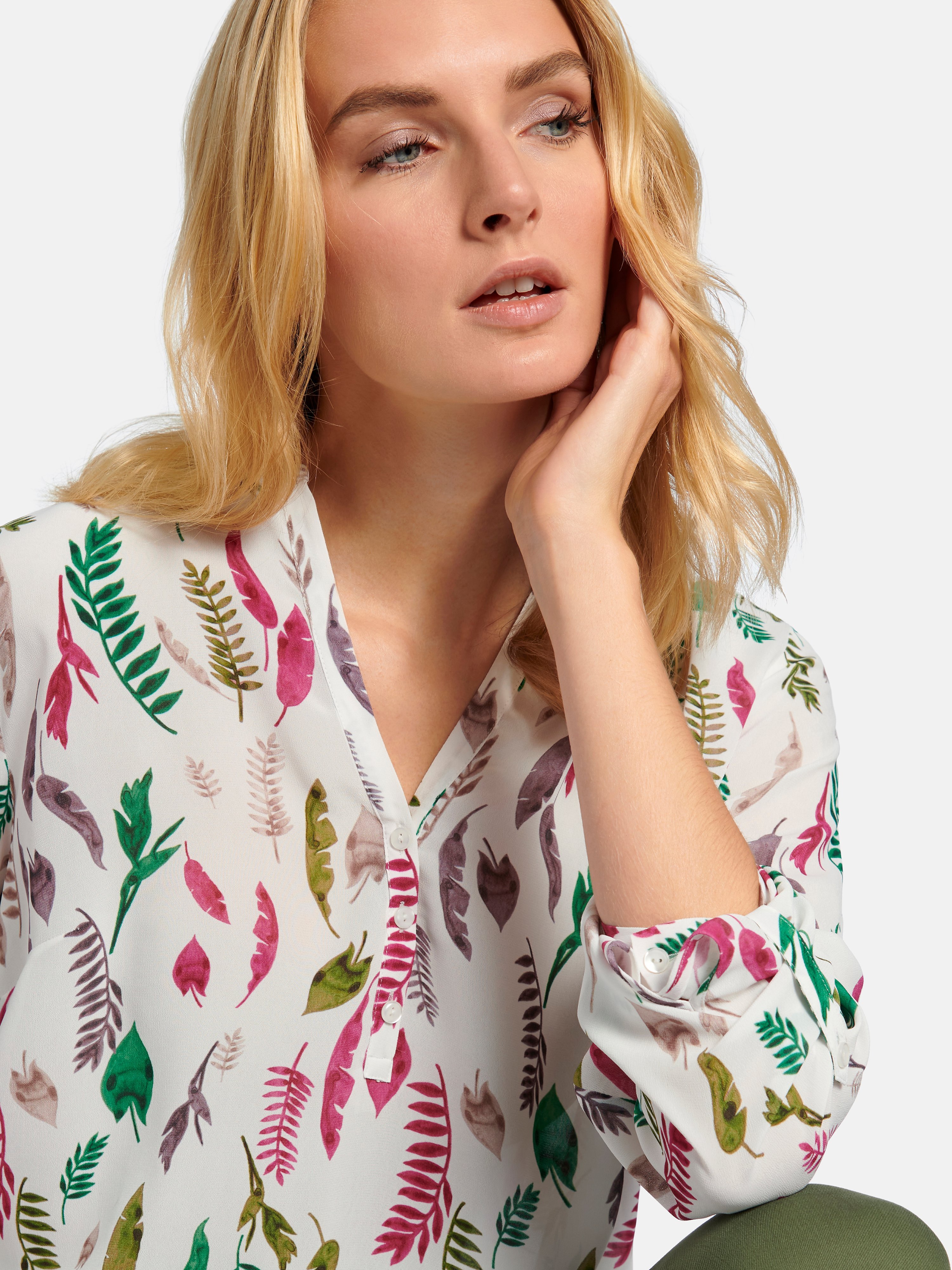 Bluse zum Schlupfen