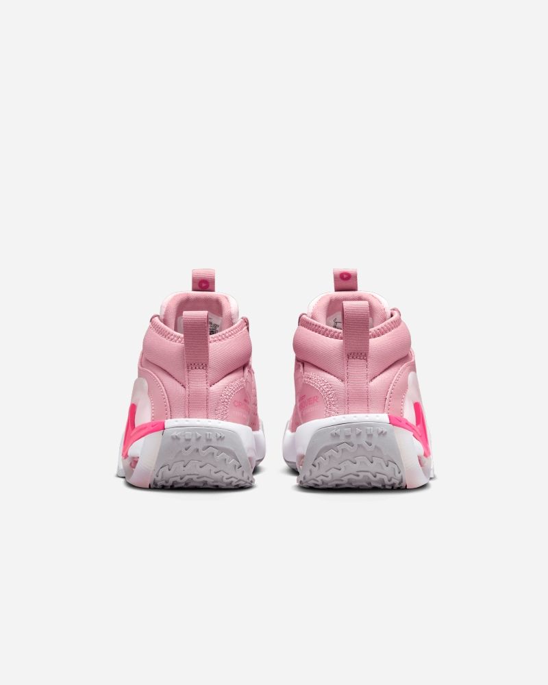 Chaussures de basket Nike Air Zoom Crossover Rose & Blanc pour enfant