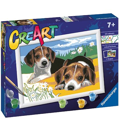 Ravensburger CreArt Malset - Jack Russel Puppy