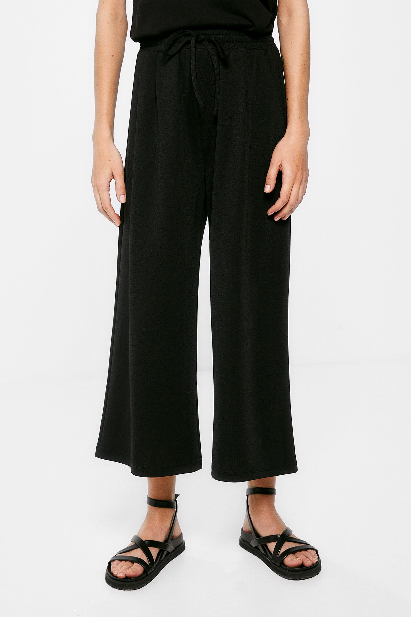 Calça Jogger Culote - Preta