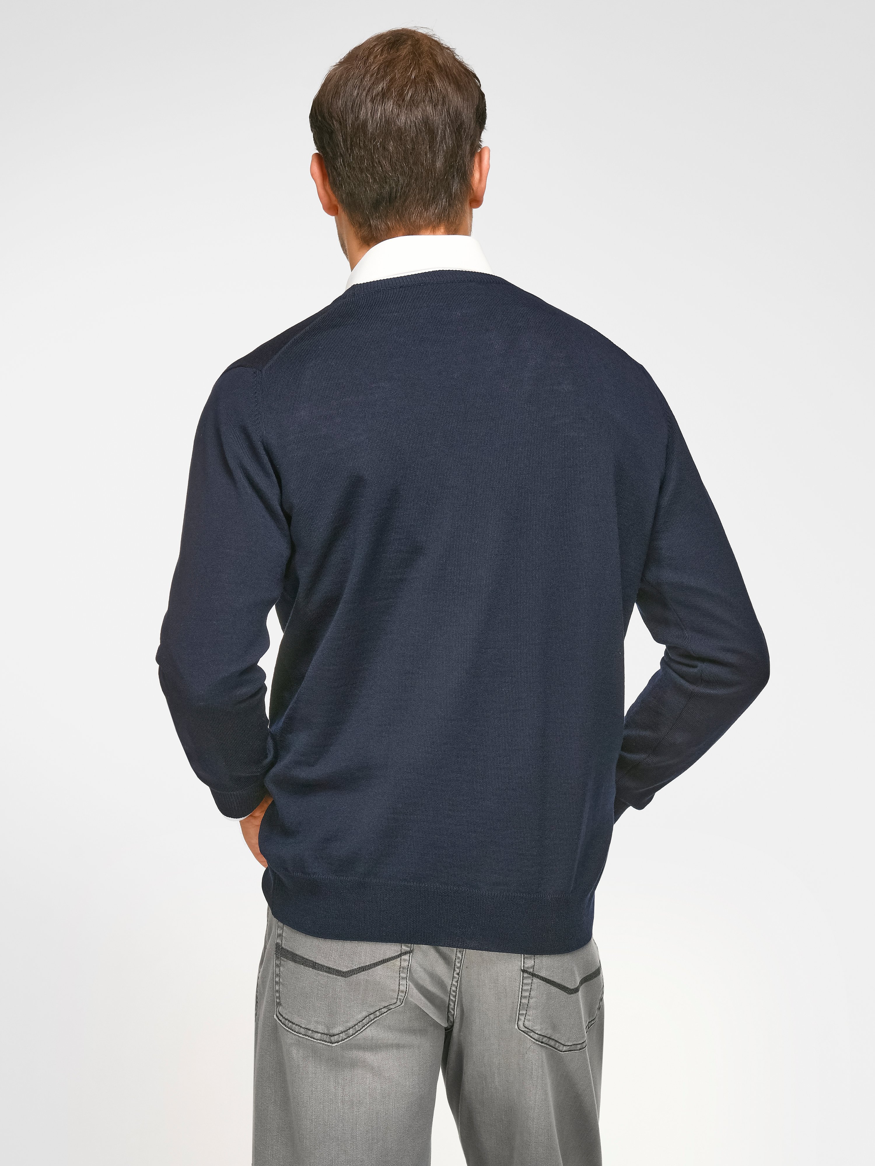 Strickjacke aus 100% Schurrwolle