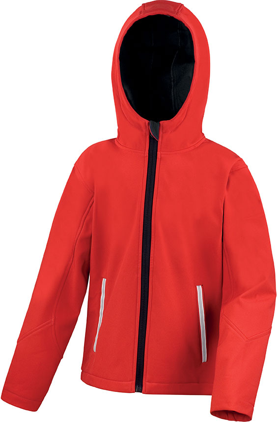 Result R224J - SOFTSHELL CAPUCHE ENFANT