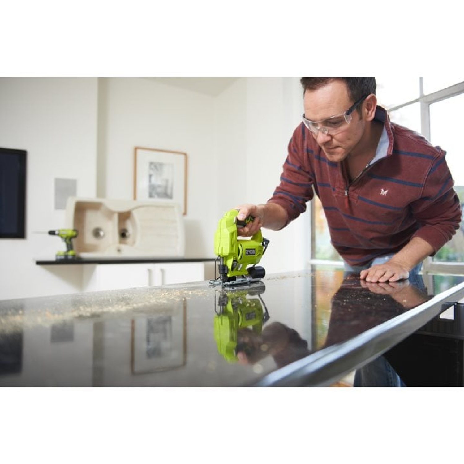 Ryobi RJS720-G Decoupeerzaag - 500W - D-greep