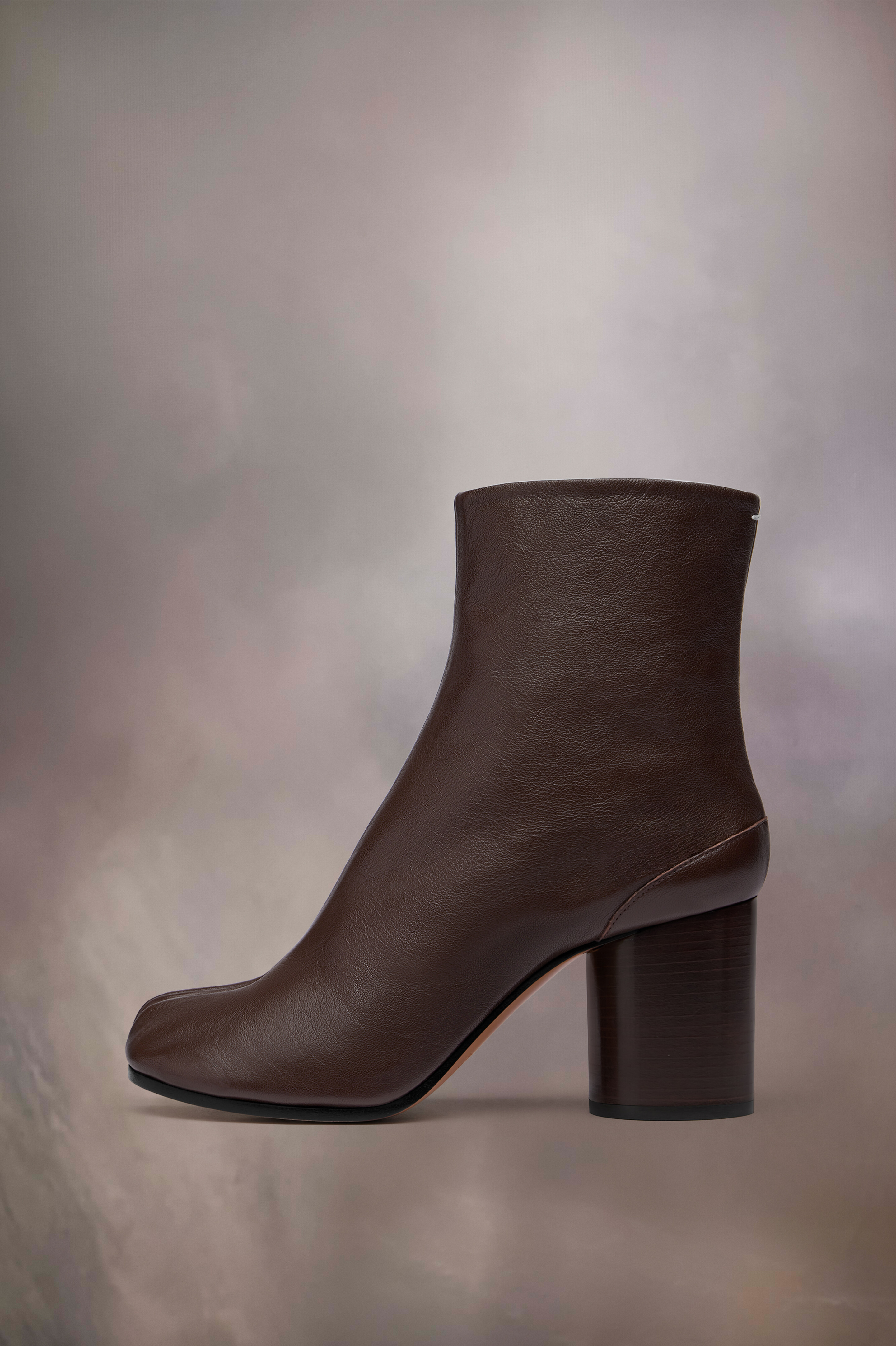 Bottines Tabi en cuir nappa souple | Femme Marron