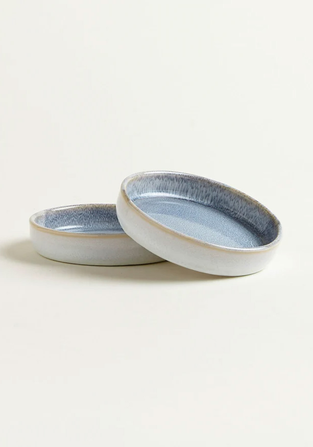 Onomao Tapas Teller Traditionell Graublau