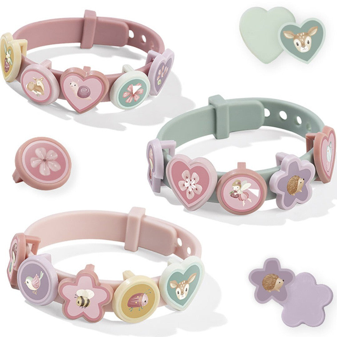 Little dutch bedelarmband - rosa and friends