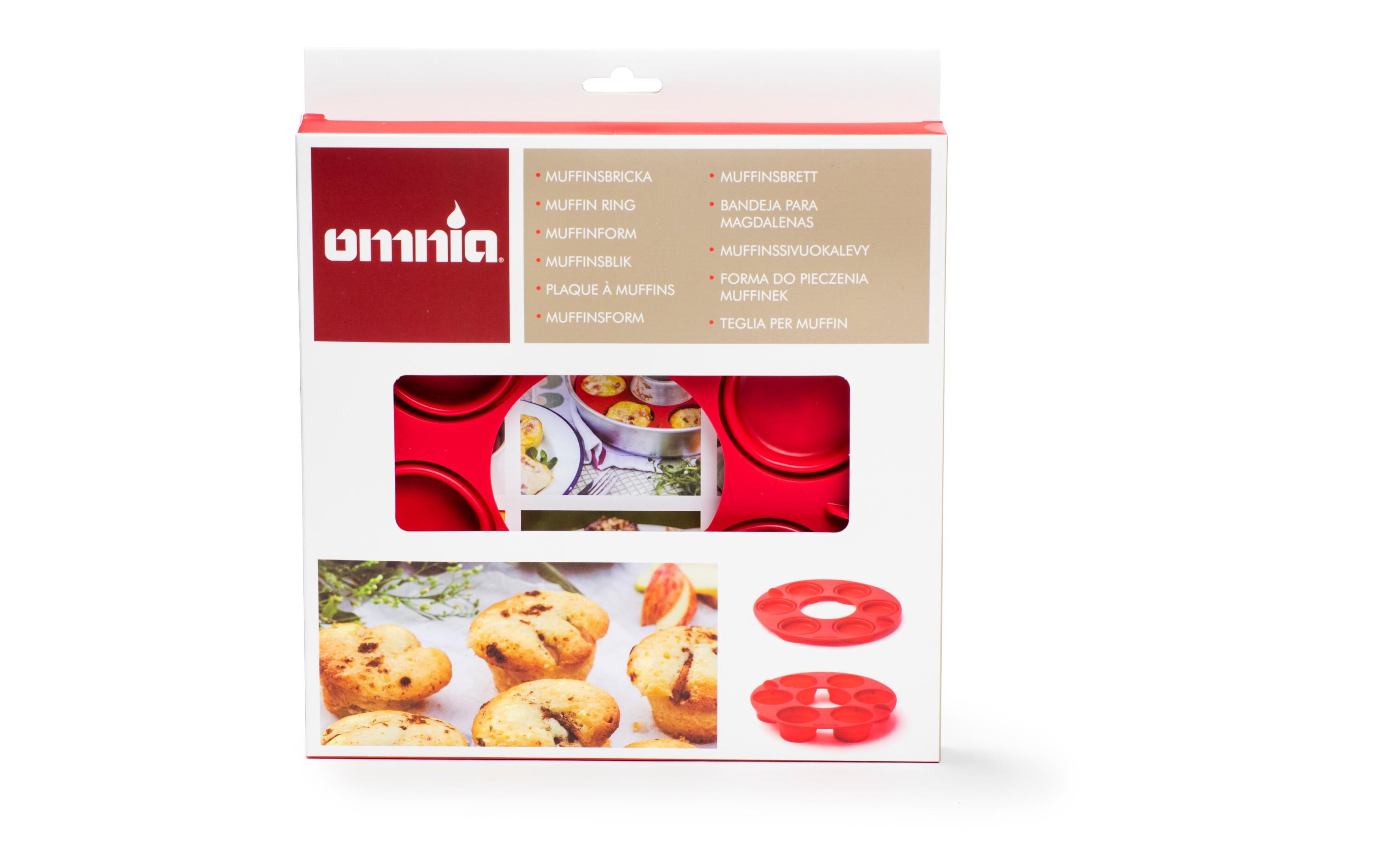 Muffin-Tab für 6 MuffinsForm aus Silikon für 6 Muffins
