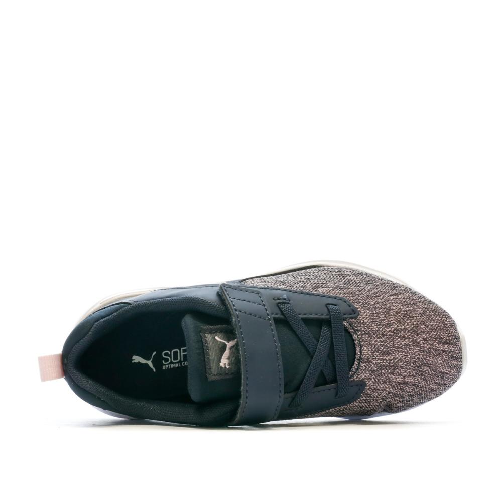 Puma Baskets Noire/Rose Fille Puma Ps Comet
