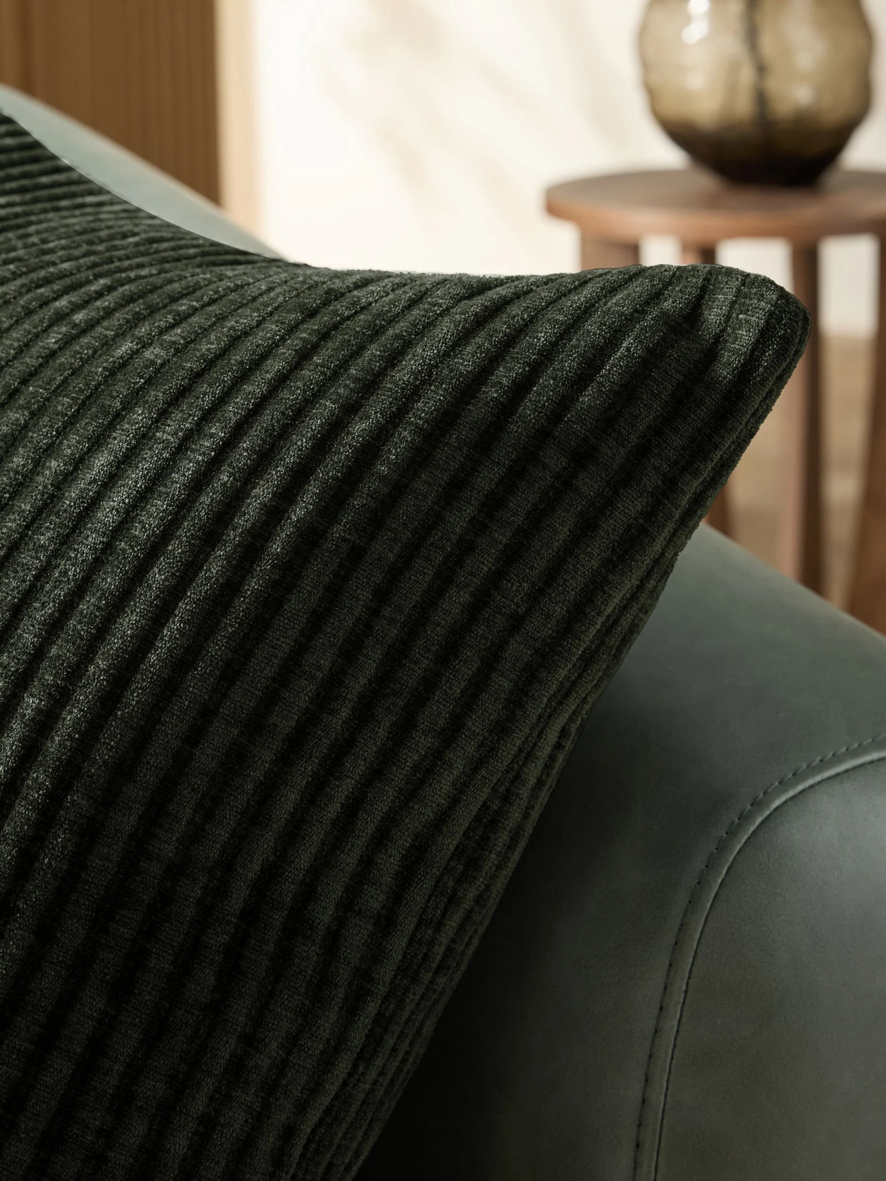 Corded Chenille Cushion