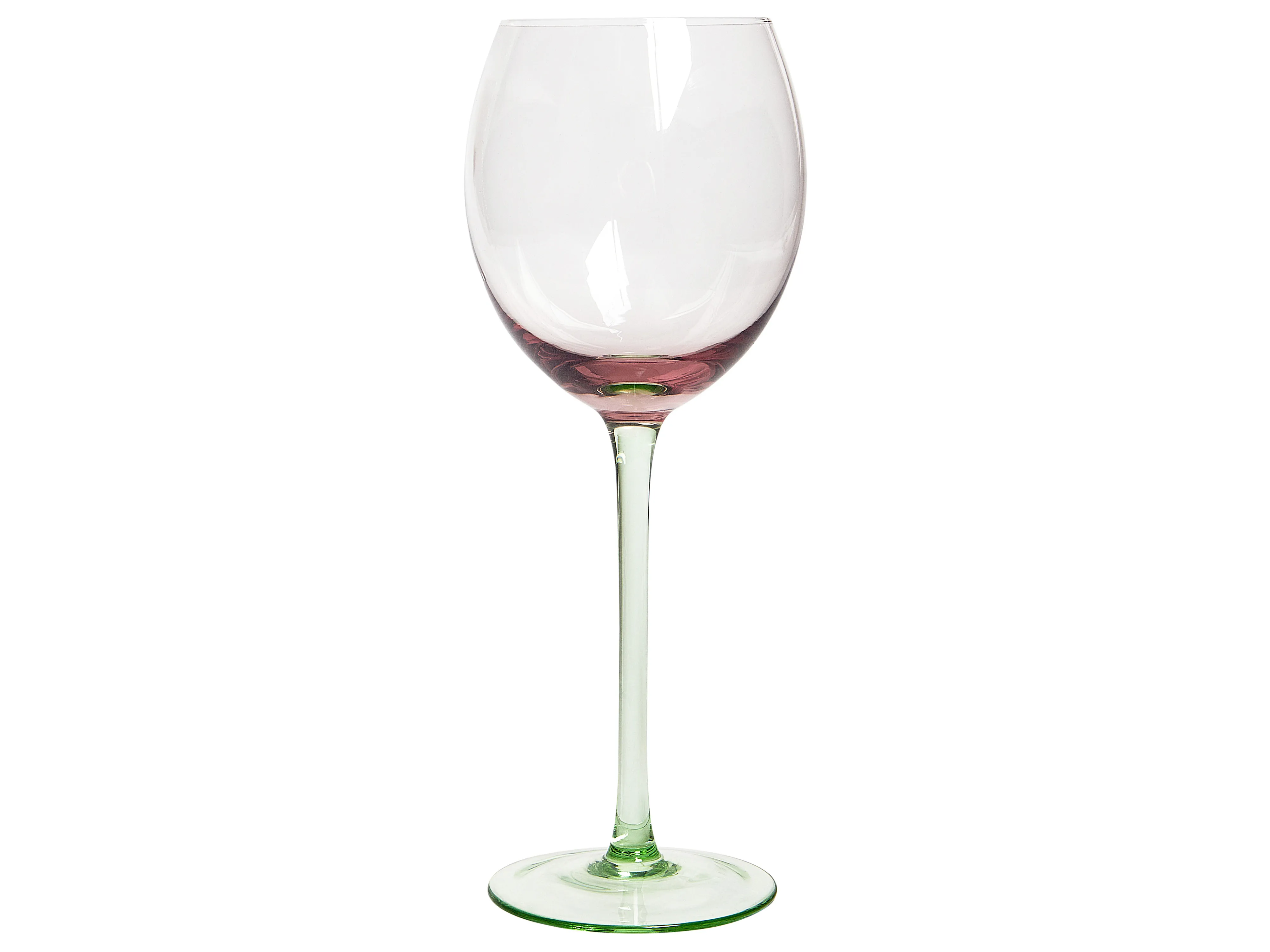 Set van 4 wijnglazen DIOPSIDE 360 ml Roze