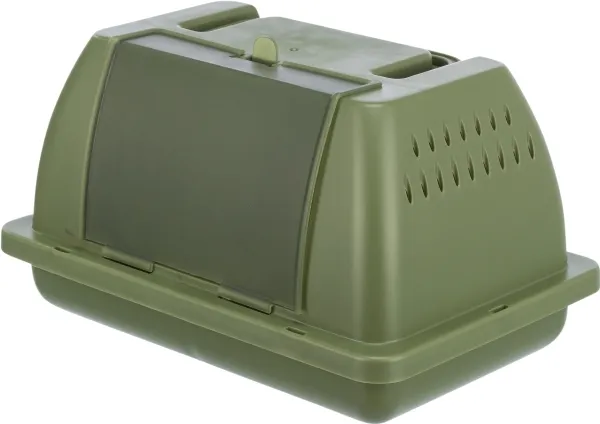 Trixie Transport box, bird/small animal, 24×13×16 cm, olive green