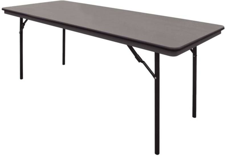 Bolero - Rechthoekige Opklaptafel - Grijs - 183cm - Water- en UV-bestendig