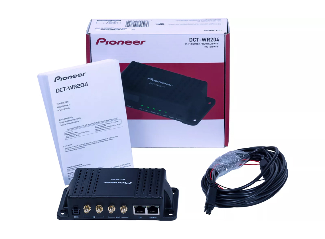 Pioneer Wifi/4G Router - met simkaart