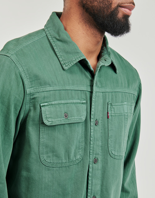 Levi's - LS AUBURN WORKER Olie / Bosque / Garment / Dye