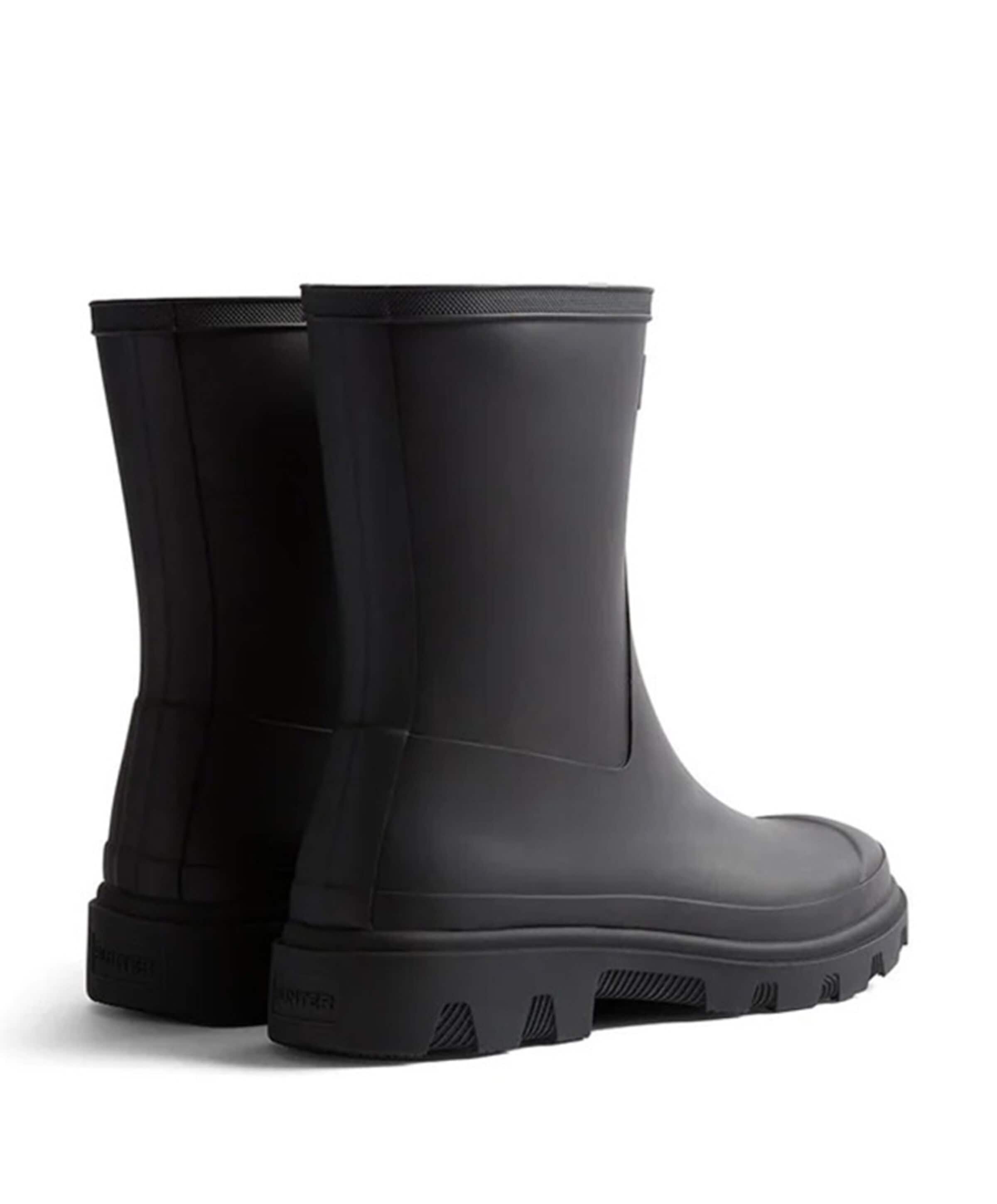 Hunter DOWNPOUR SHORT BOOT dames laarzen zwart