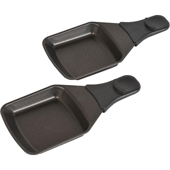 Lot 2 coupelles carrées pour raclettes TEFAL