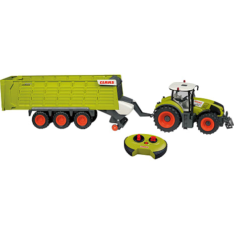 Claas fjernstyret traktor + vogn