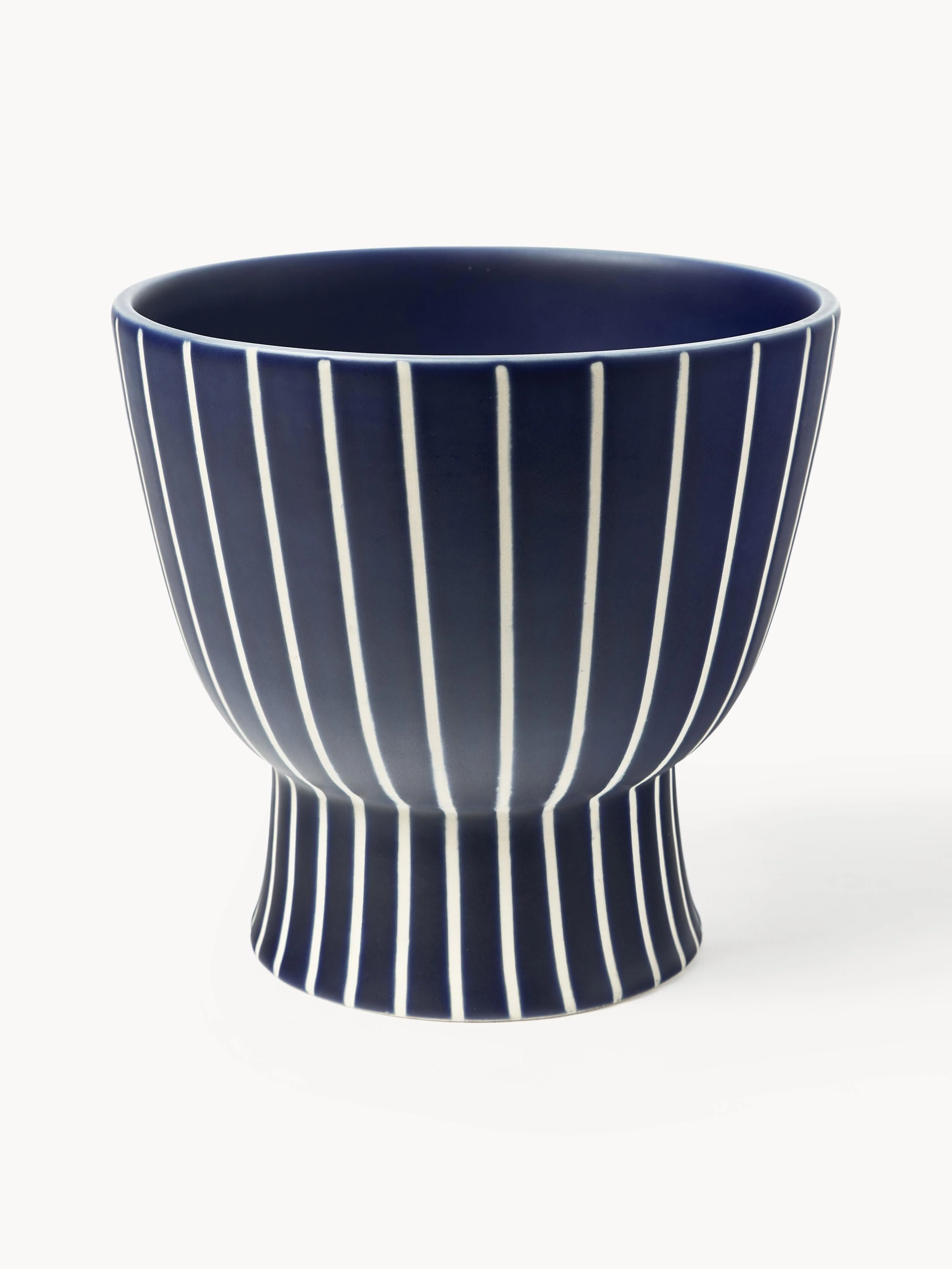 Handbeschilderde plantenpot Elio