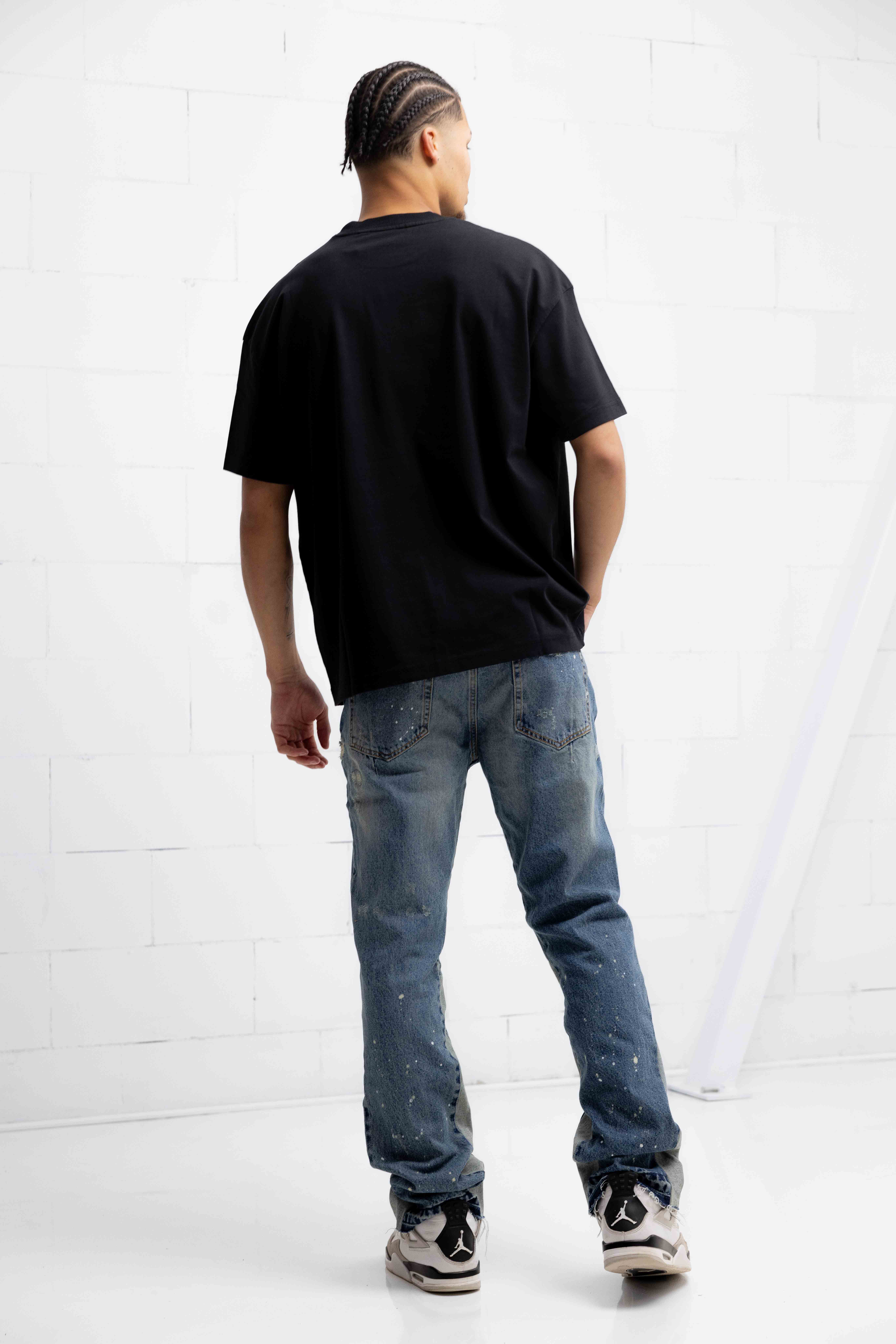 Fearless Blood Logo T-Shirt Heren Zwart