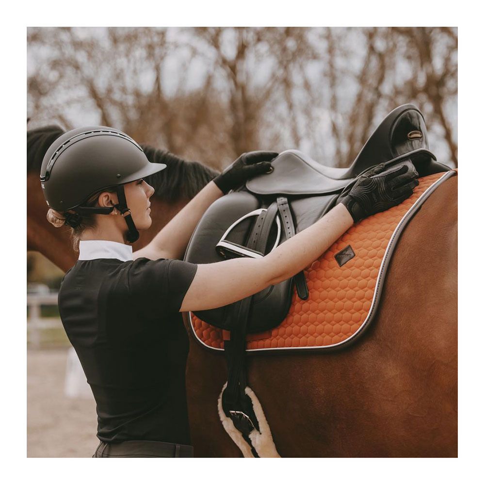 Kentucky CLASSIC LEATHER - Tapis dressage orange