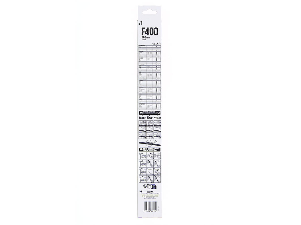ESCOVA LIMPA PÁRA-BRISAS AUCHAN FLAT BLADE GX40