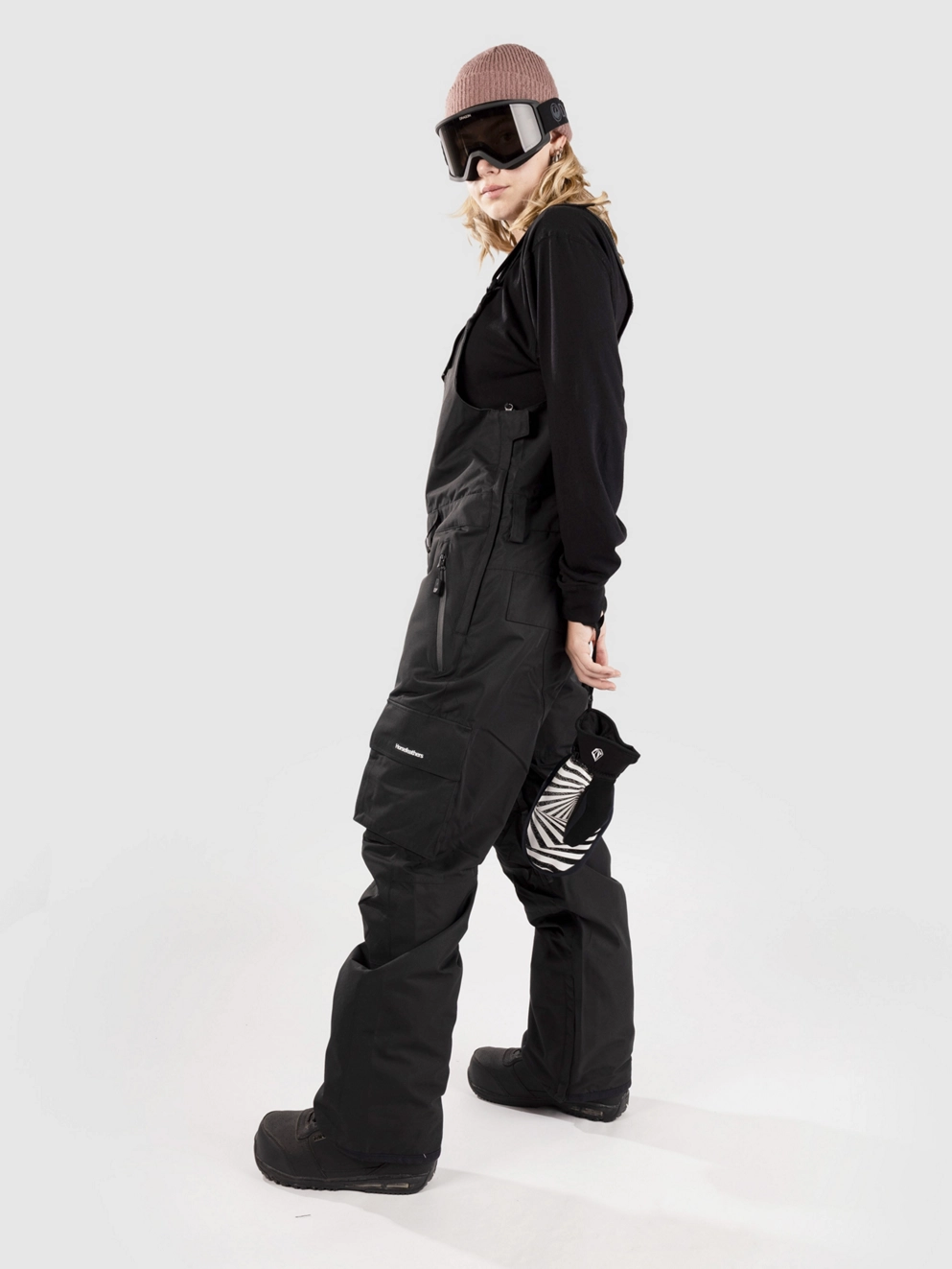 Horsefeathers Isobel Bib Pants black