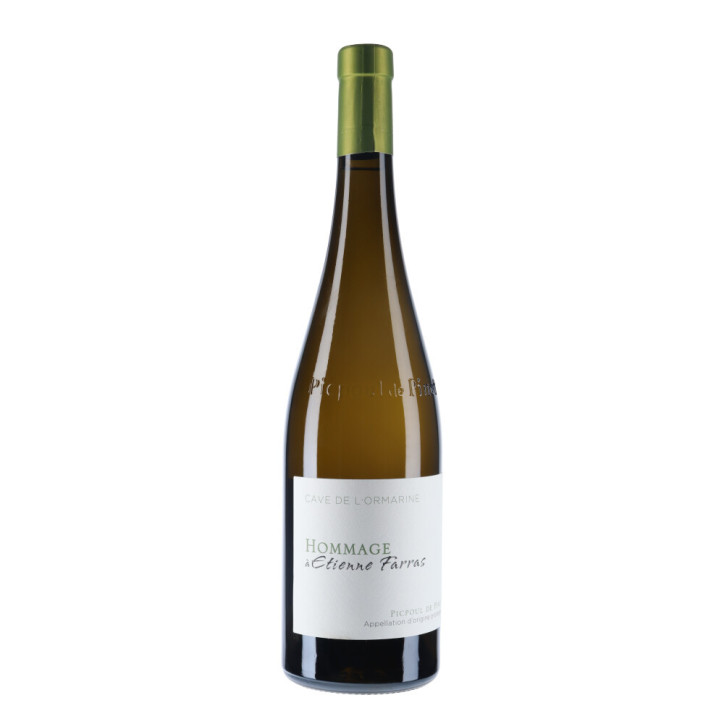 Cave de l'Ormarine Picpoul de Pinet Hommage à Etienne Farras 2020