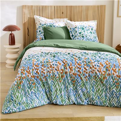 Linge de lit fleurs naïves