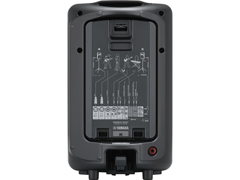 Yamaha PA-System STAGEPAS 400BT mit 400 W Portables PA-System mit 8-Kanal-Mixer und Bluetooth-Konnektivität