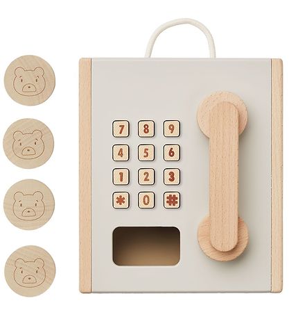 Liewood Tr?leget?j - Telefon - Rufus - Oat/Sandy Mix