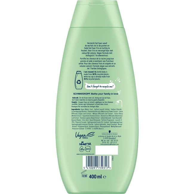 Schwarzkopf 7 Kruiden Shampoo 400 ML