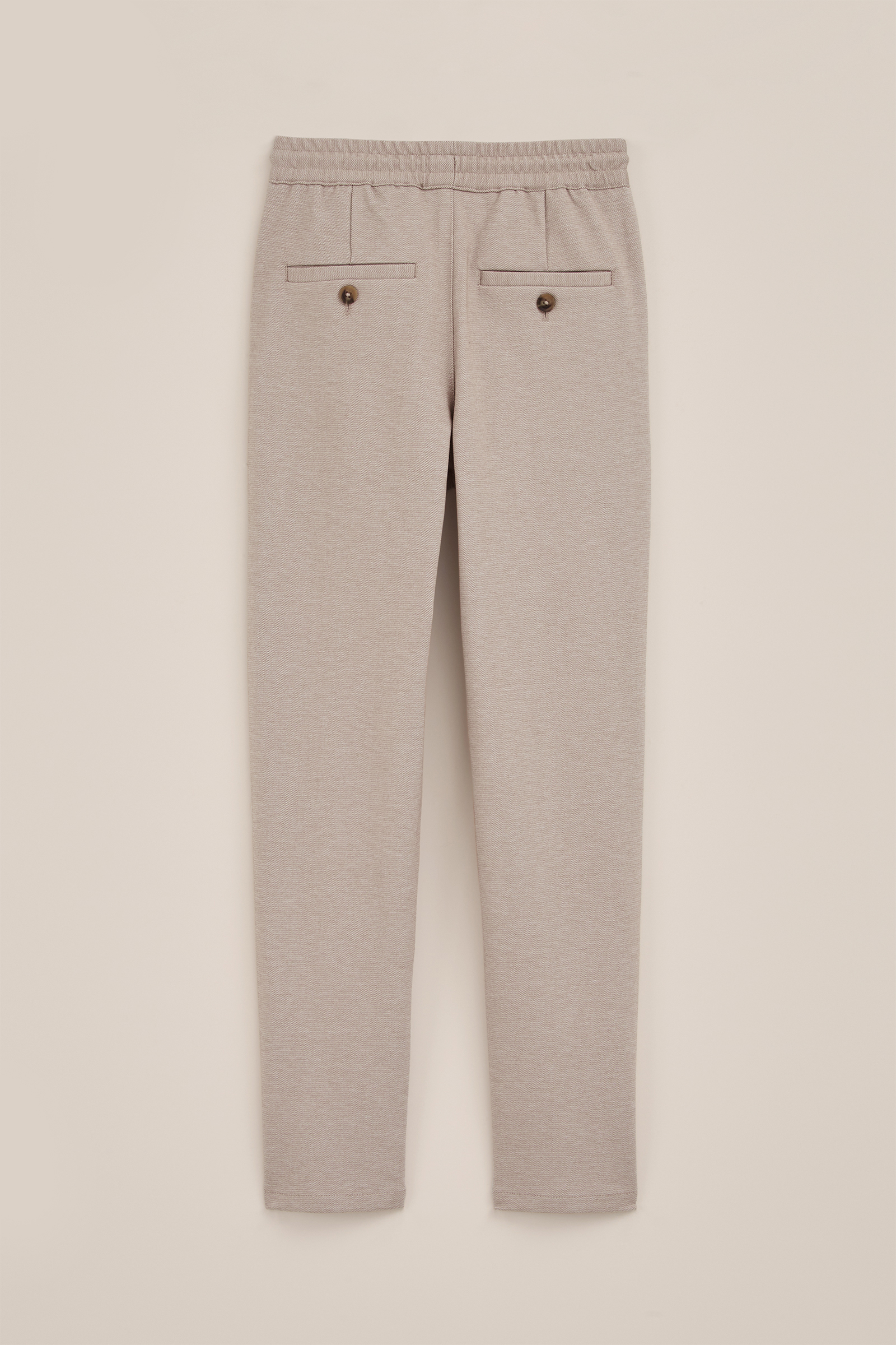 Jongens slim fit pantalon WE Fashion Lichtbruin