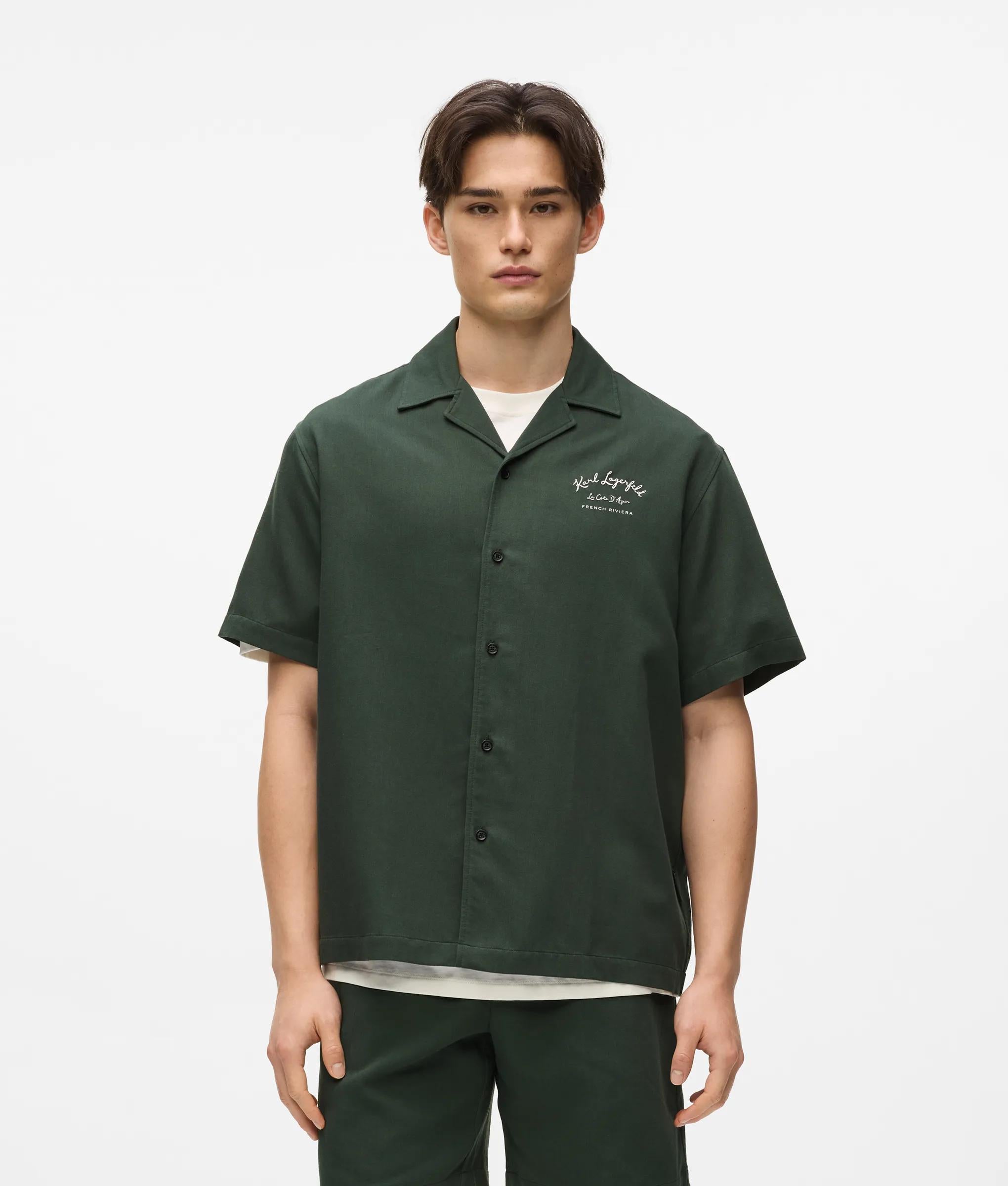 Côte D'Azur shirt met korte mouwen
