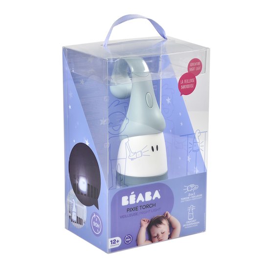 Veilleuse Pixie torch   Bleu perle        de               Béaba