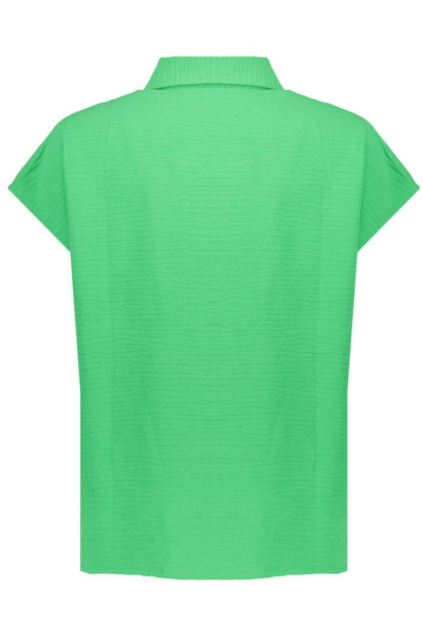 Geisha groene dames blouse