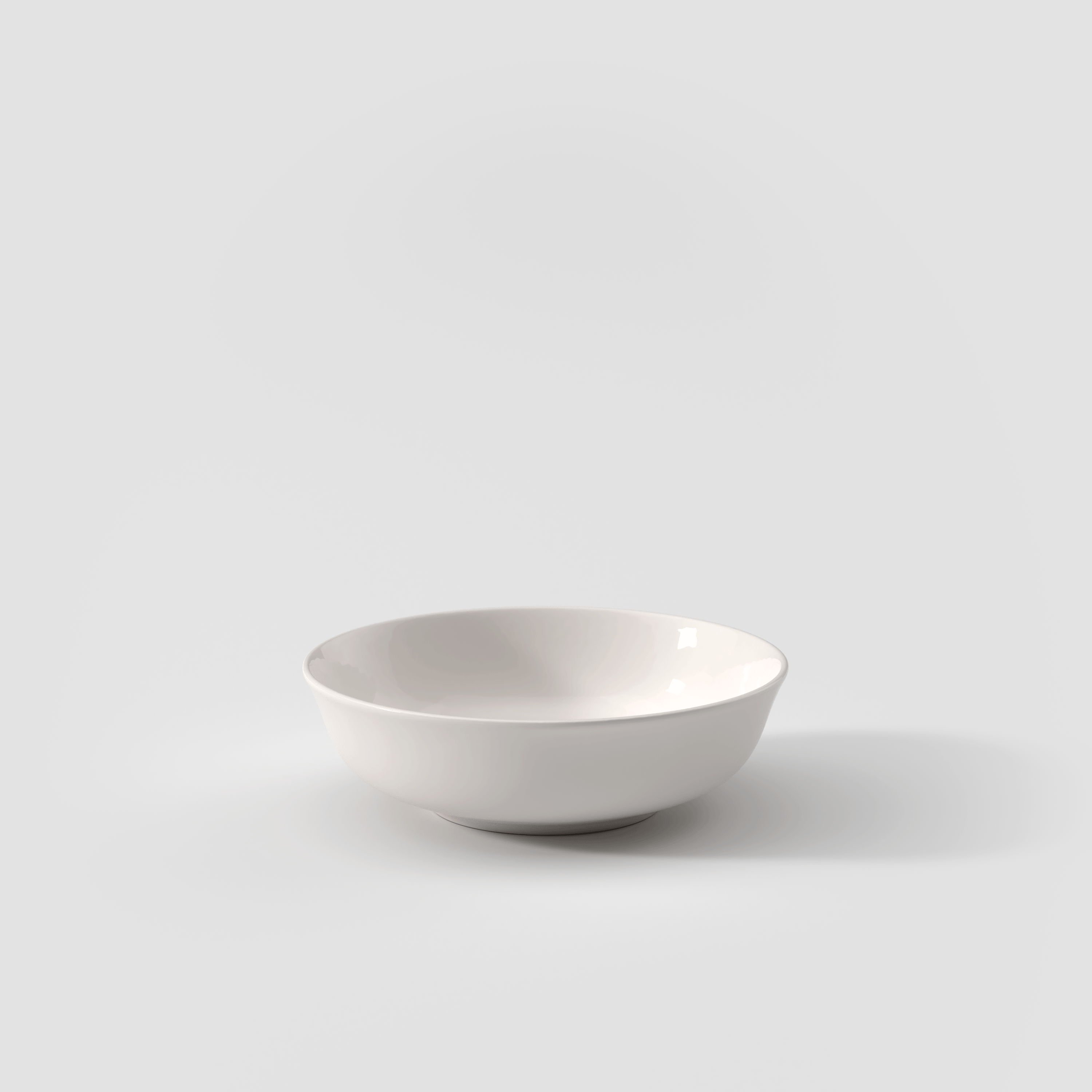 For Me Salad serving bowl White, 16.6 oz, Premium Porcelain
