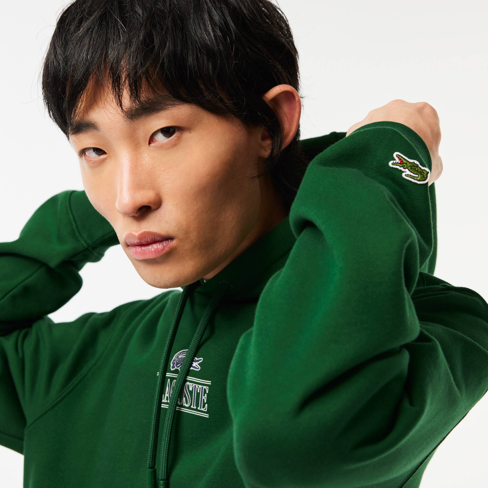 Sweatshirt à capuche Jogger avec imprimé Lacoste Sweatshirts - Vert - Lacoste - Homme