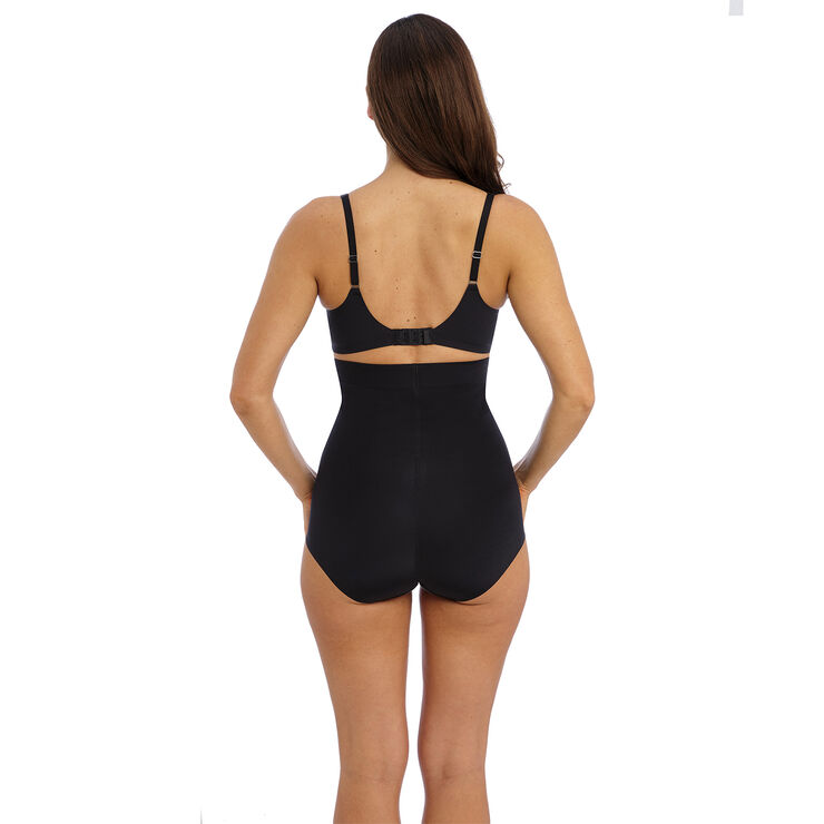 Wacoal INES SECRET HIGH WAIST SLIMMING BRI Black