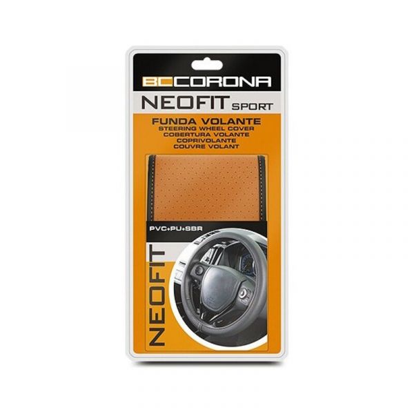 Bc Corona Cobertura de Volante Preto/marrom Sport Neofit Castanho - 04.FVO10162