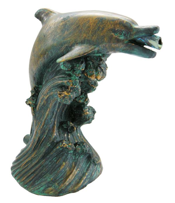 Ubbink Polystone-Wasserspeier Delfin, ca.