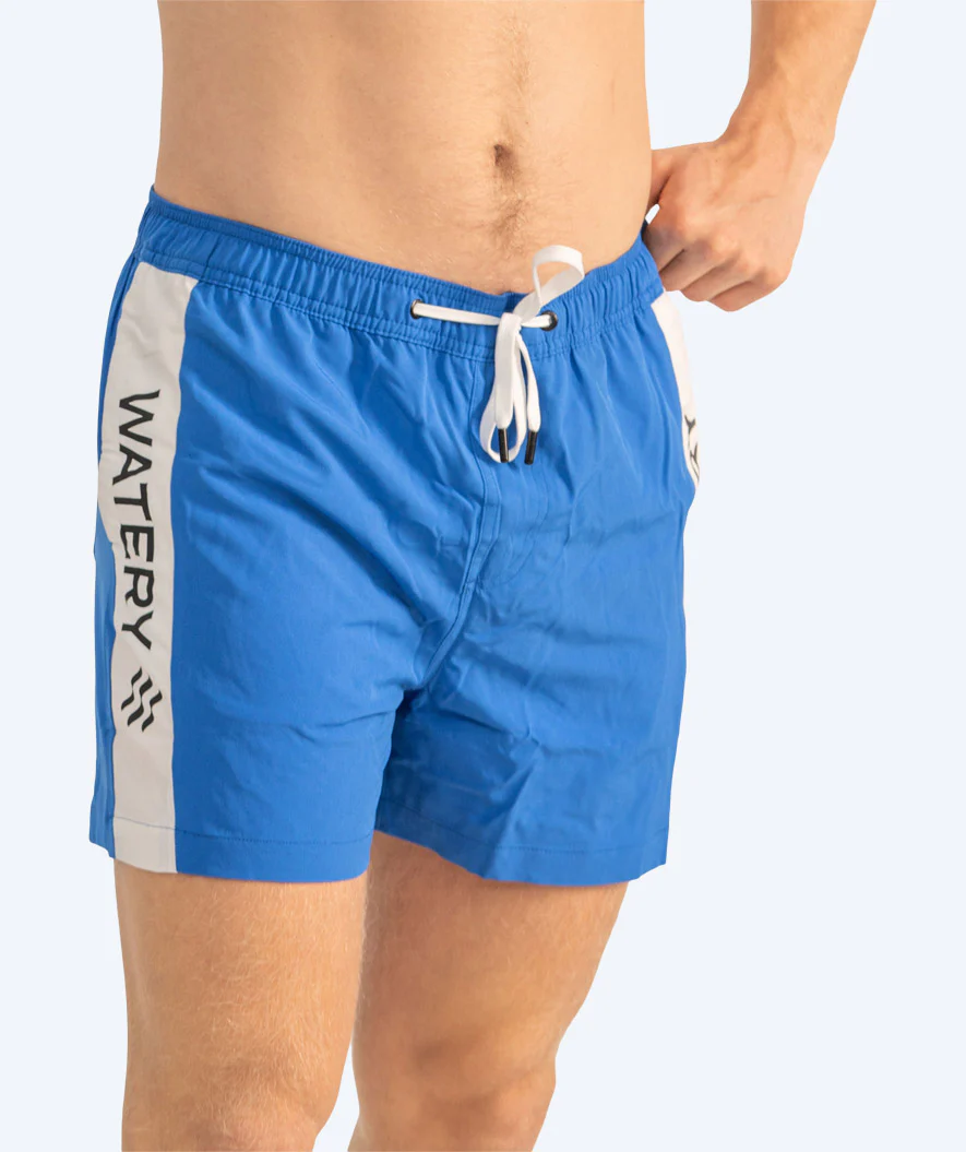 Watery badeshorts til mænd - Signature Eco - Blå