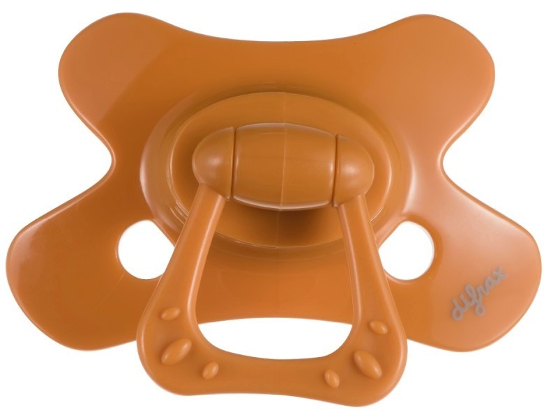 Difrax Fopspeen Dental 12+ Maanden - Pure Pumpkin 1st