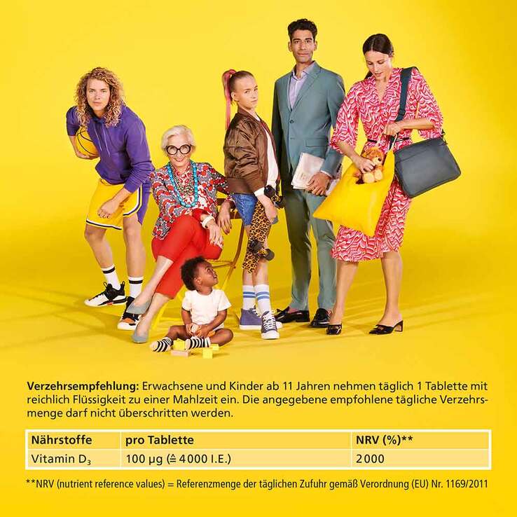 Dekristolvit D3 4.000 I.E. Tabletten, 90 St