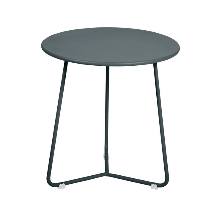 Fermob - Cocotte Beistelltisch / Hocker, Ø 34 cm x H 36 cm, gewittergrau