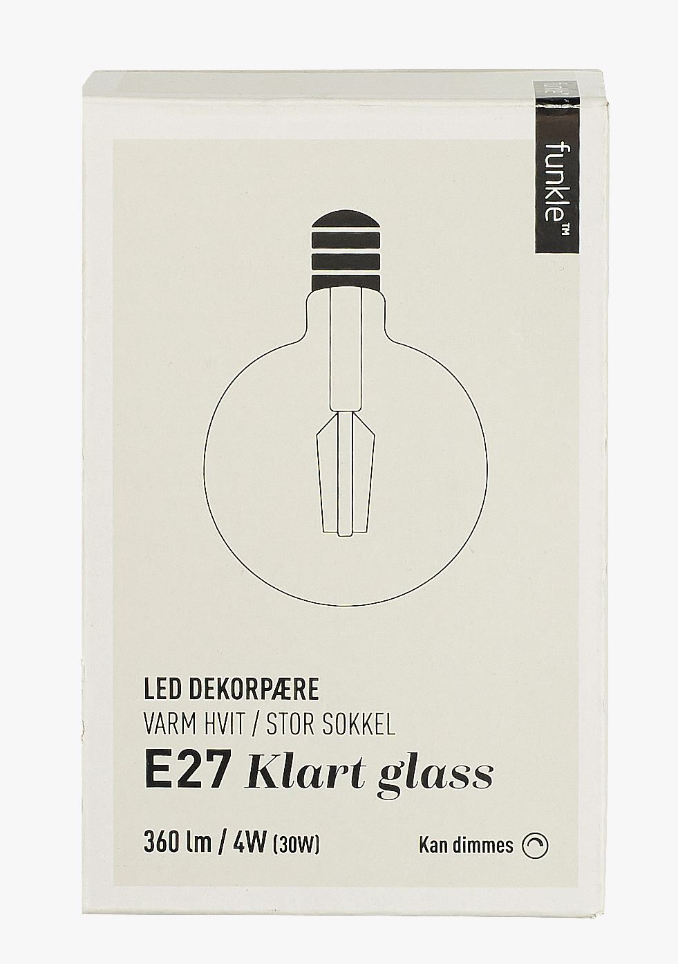Lyspære multi - E27